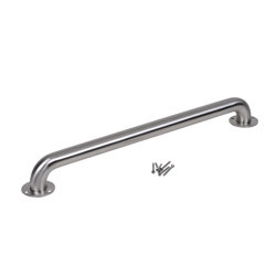 DB7524_h.jpg - Dearborn® 1-1/2" x 24" Stainless Steel Grab Bar w/ Exposed Flange, Satin Finish
