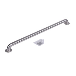 DB7536_h.jpg - Dearborn® 1-1/2" x 36" Stainless Steel Grab Bar w/ Exposed Flange, Satin Finish