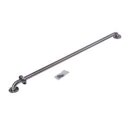 DB8748_h.jpg - Dearborn® 1-1/4 in. x 48 in. Stainless Steel Grab Bar w/ Concealed Flange, Satin Finish
