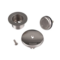 K74TBN_h.jpg - Dearborn® Traditional Trim Kit, Touch-Toe Stopper with Brushed Nickel Finish Trim
