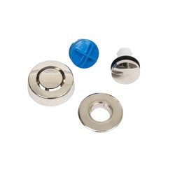 K97BN.jpg - Dearborn® True Blue® Trim Kit, Touch Toe Stopper, Brushed Nickel