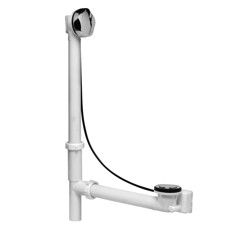 P8220.jpg - Dearborn® Full Kit, Plastic Tubular – Cable Stopper with Chrome Finish Trim